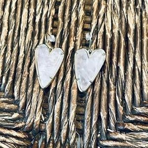 COPY - ✨💖✨ Kendra Scott Rose Quarts Gold Frame Ansley Dangle Earrings ✨💖✨